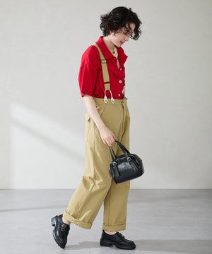 【カタログ掲載アイテム】ダブルベルト厚底シューズ/51313