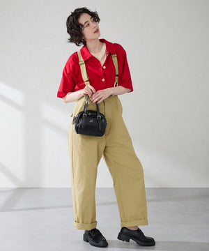 【カタログ掲載アイテム】ダブルベルト厚底シューズ/51313