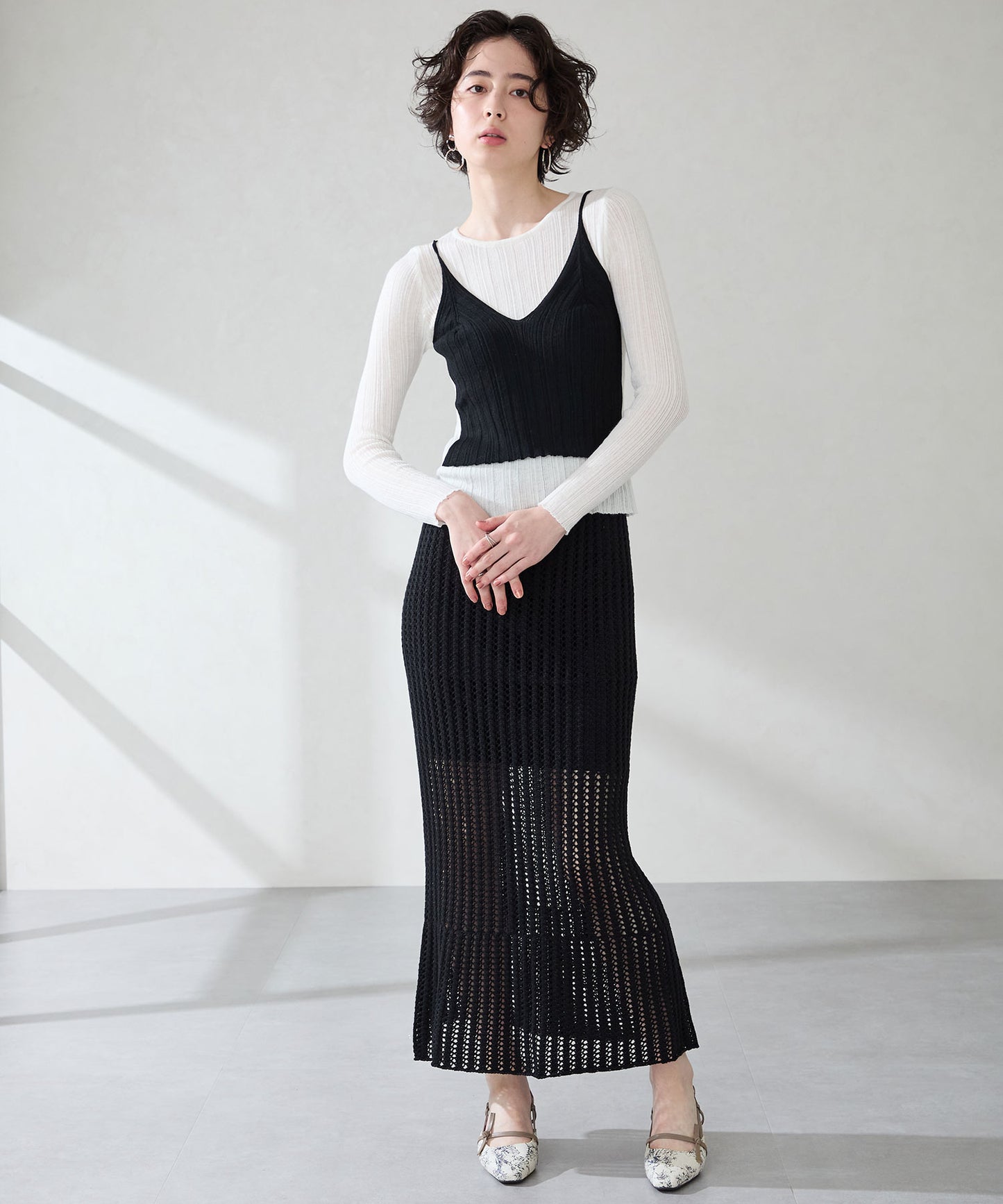 【WEB先行予約/8月下旬発売予定】細ストラップバックベルトパンプス/51314