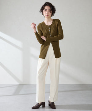 ベルトデザインヒールローファー/51315