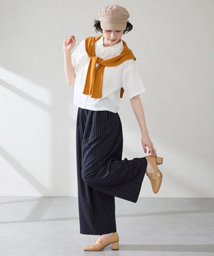 ベルトデザインヒールローファー/51315