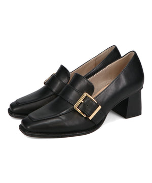 ベルトデザインヒールローファー/51315