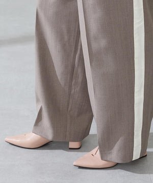 プチメタルパーツヒールパンプス/51316