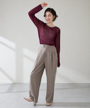 プチメタルパーツヒールパンプス/51316