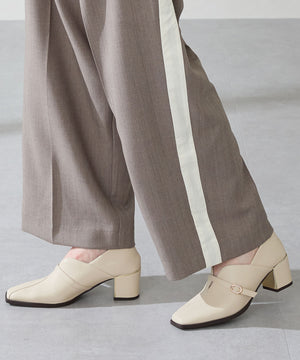 【カタログ掲載アイテム】スリットデザイン甲深パンプス/51317