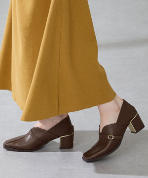 【カタログ掲載アイテム】スリットデザイン甲深パンプス/51317