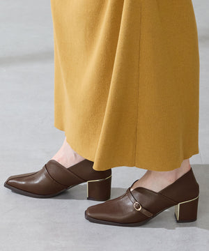 【カタログ掲載アイテム】スリットデザイン甲深パンプス/51317