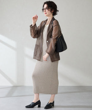 【カタログ掲載アイテム】スリットデザイン甲深パンプス/51317