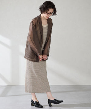 【カタログ掲載アイテム】スリットデザイン甲深パンプス/51317