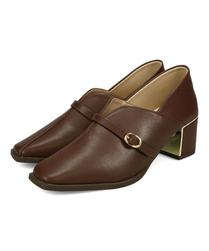 【カタログ掲載アイテム】スリットデザイン甲深パンプス/51317