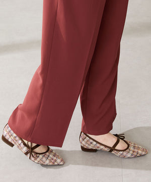 ポインテッドトゥツイードパンプス/51319