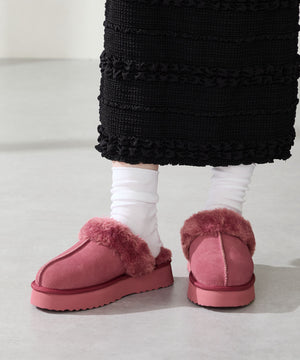 厚底ムートン2wayサンダル/51320