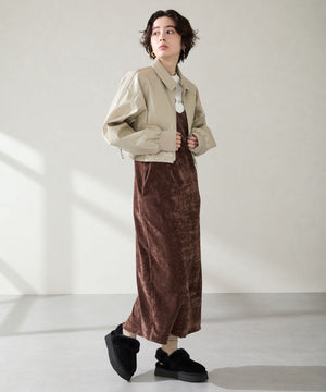 厚底ムートン2wayサンダル/51320