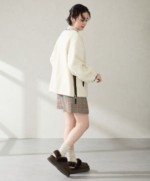 厚底ムートン2wayサンダル/51320