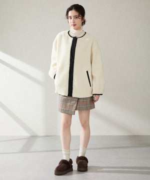 厚底ムートン2wayサンダル/51320