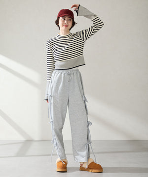 厚底ムートン2wayサンダル/51320