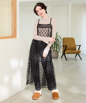 厚底ムートン2wayサンダル/51320