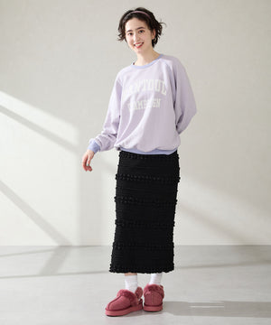 厚底ムートン2wayサンダル/51320