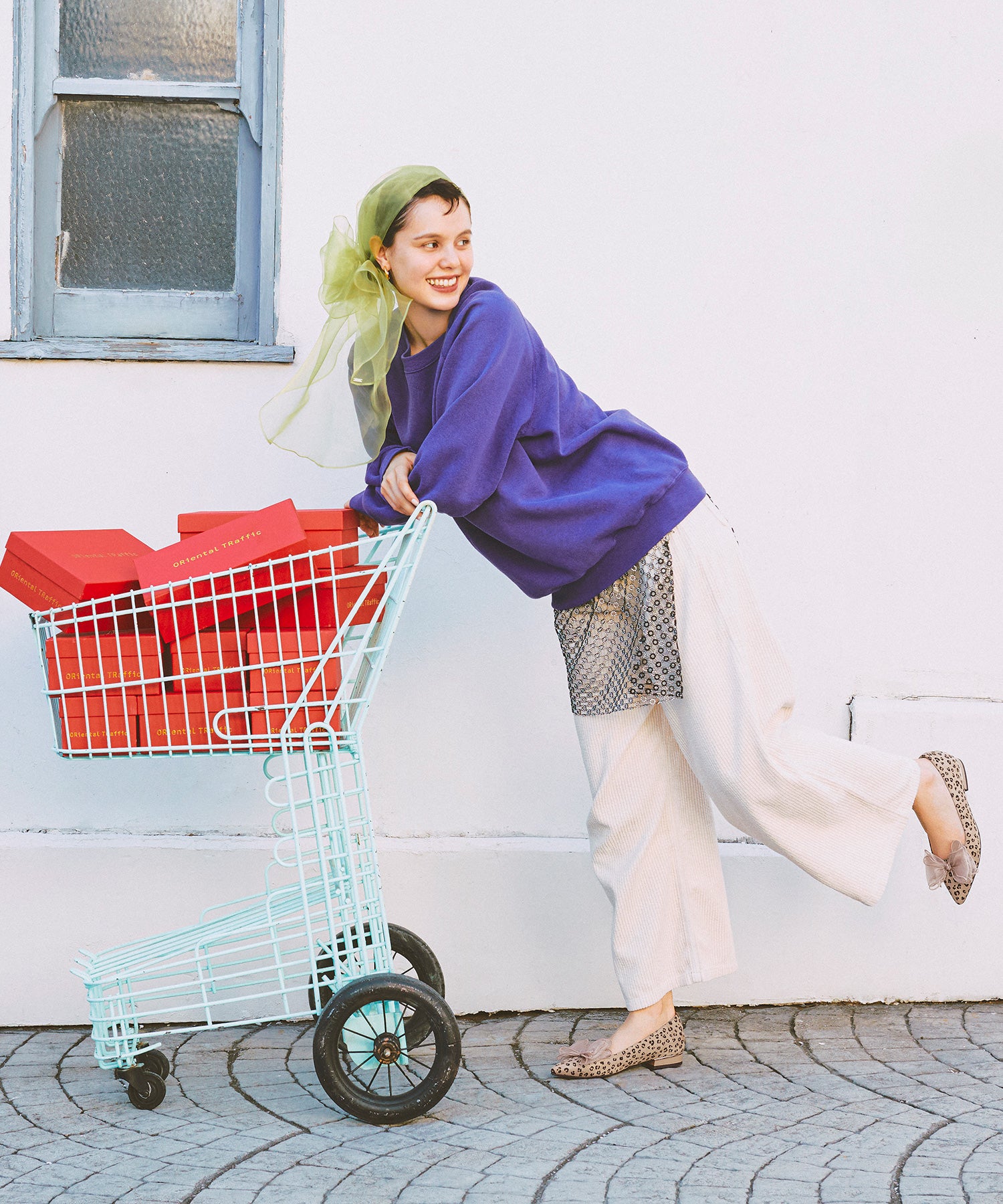 カタログ掲載アイテム】ビッグチュールリボンパンプス/51321