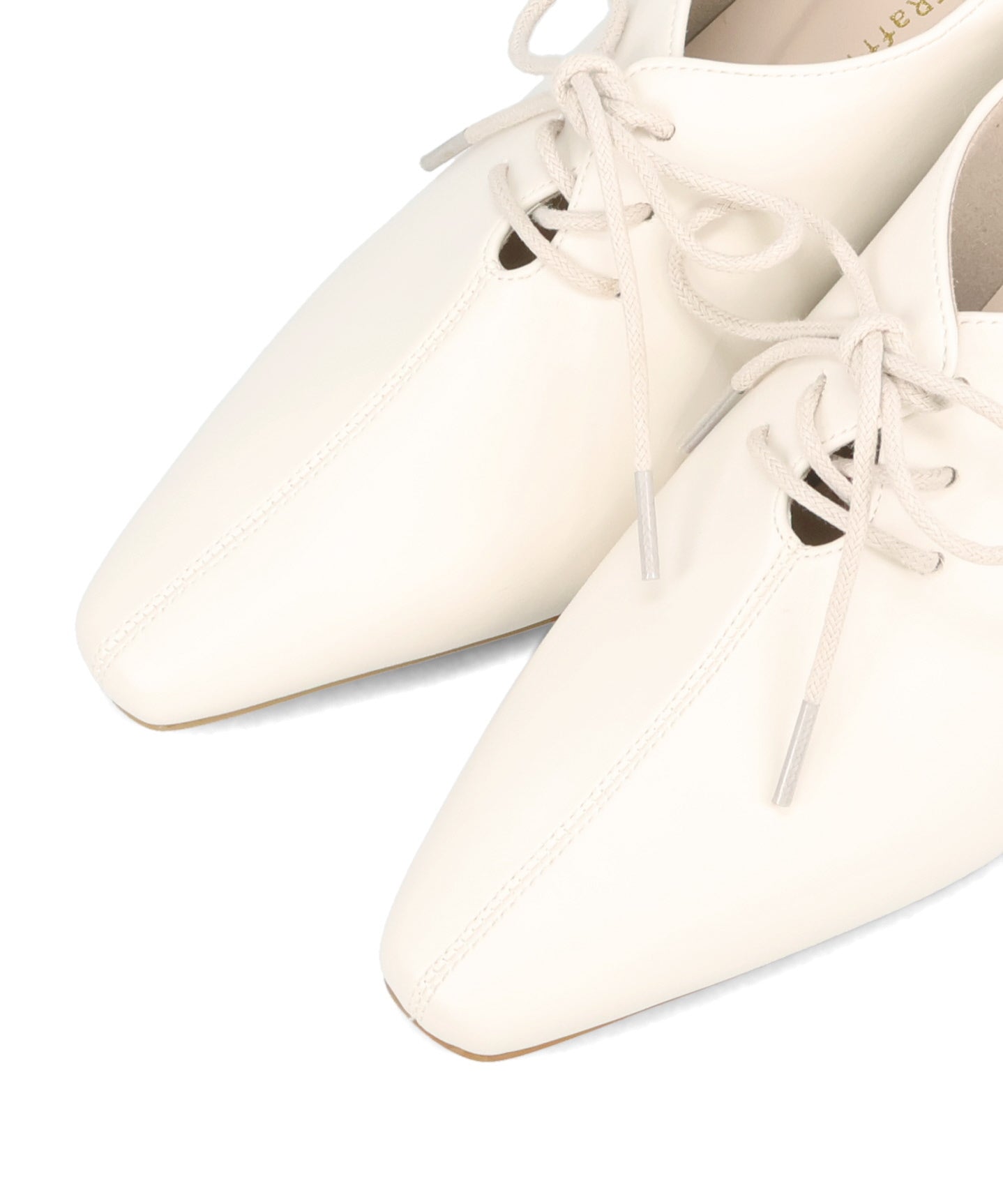 レースアップバブーシュパンプス/51322