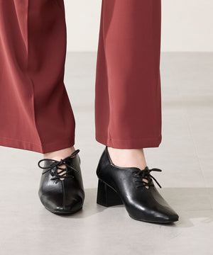 レースアップバブーシュパンプス/51322