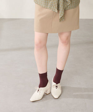 レースアップバブーシュパンプス/51322