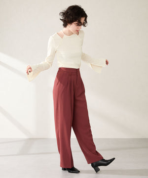 レースアップバブーシュパンプス/51322