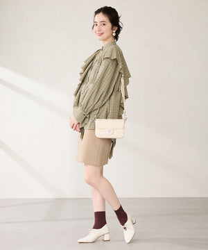 レースアップバブーシュパンプス/51322