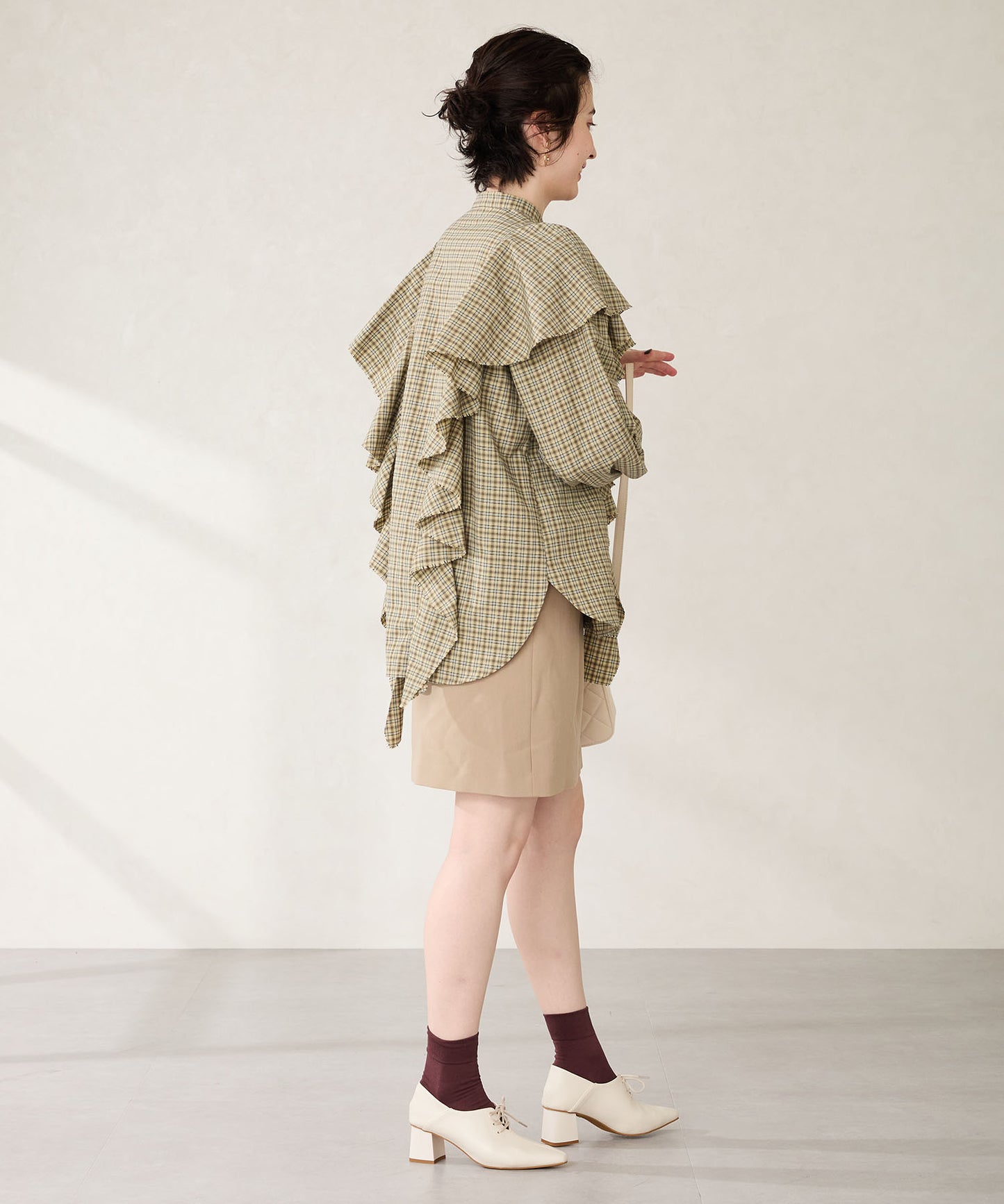 レースアップバブーシュパンプス/51322