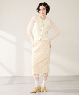 レースアップバブーシュパンプス/51322