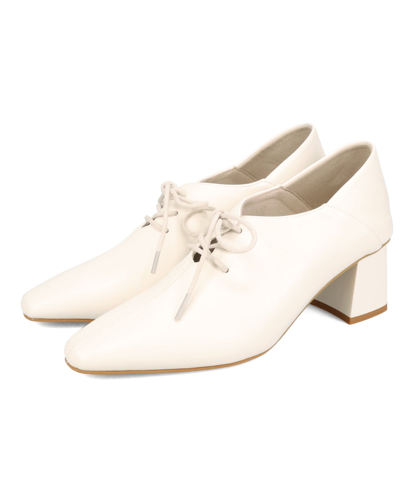レースアップバブーシュパンプス/51322
