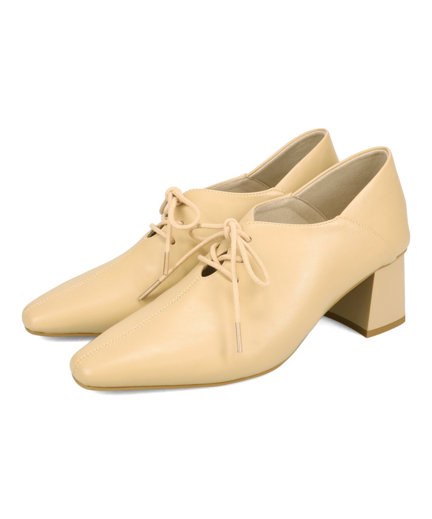 レースアップバブーシュパンプス/51322