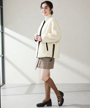 ダブルストラップ厚底シューズ/51323