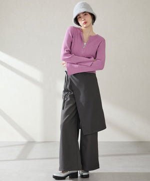 ダブルストラップ厚底シューズ/51323