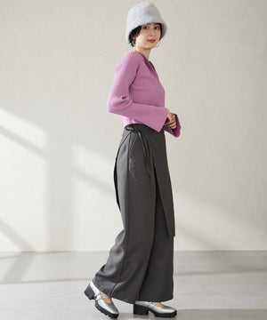 ダブルストラップ厚底シューズ/51323