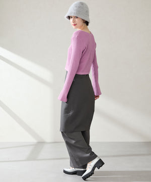 ダブルストラップ厚底シューズ/51323