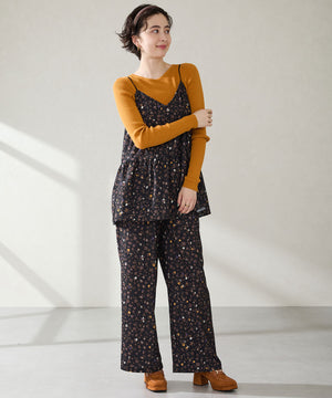 スクエアトゥビットヒールローファー/51324