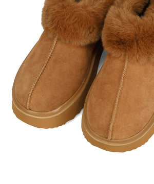 【WEB先行予約/11月中旬発売予定】厚底ムートンサボ/51325