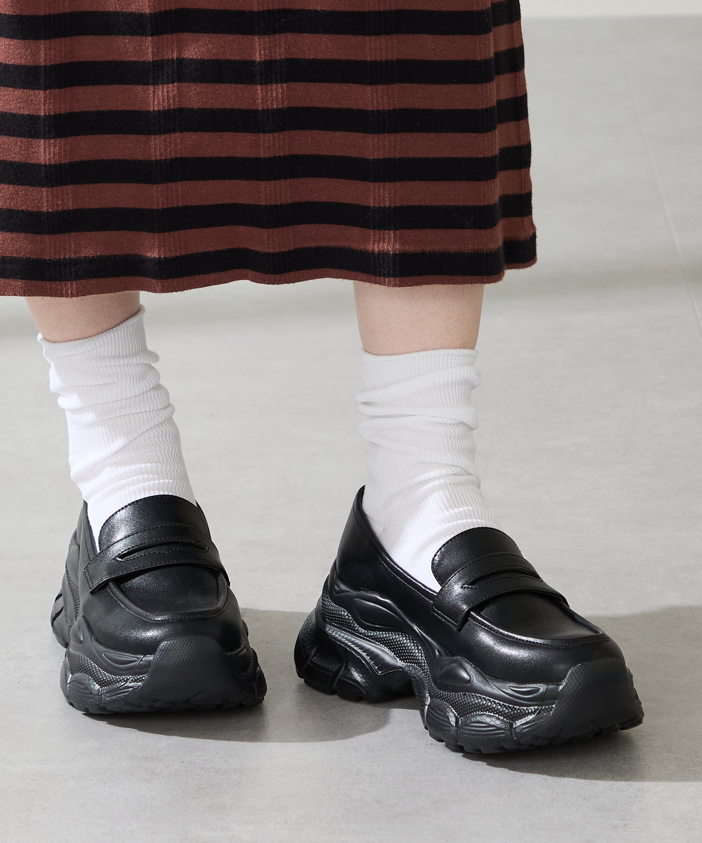 スニーカーソールローファー/51326