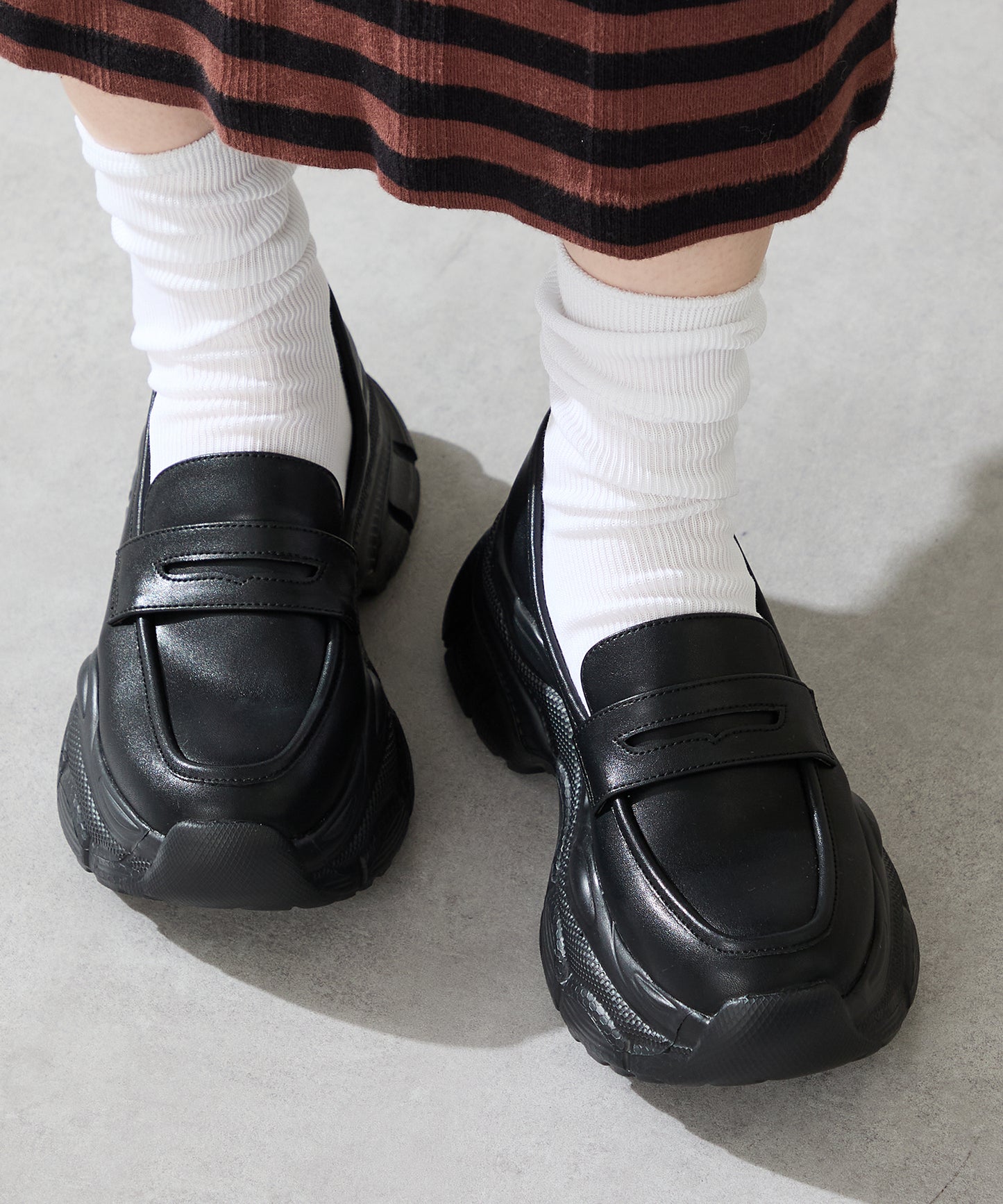 スニーカーソールローファー/51326