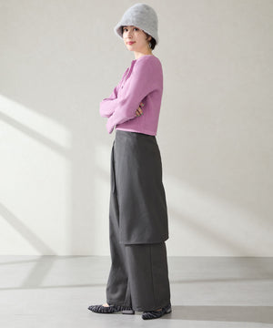 ウエスタンバックルポインテッドパンプス/51327