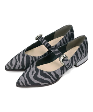 ウエスタンバックルポインテッドパンプス/51327