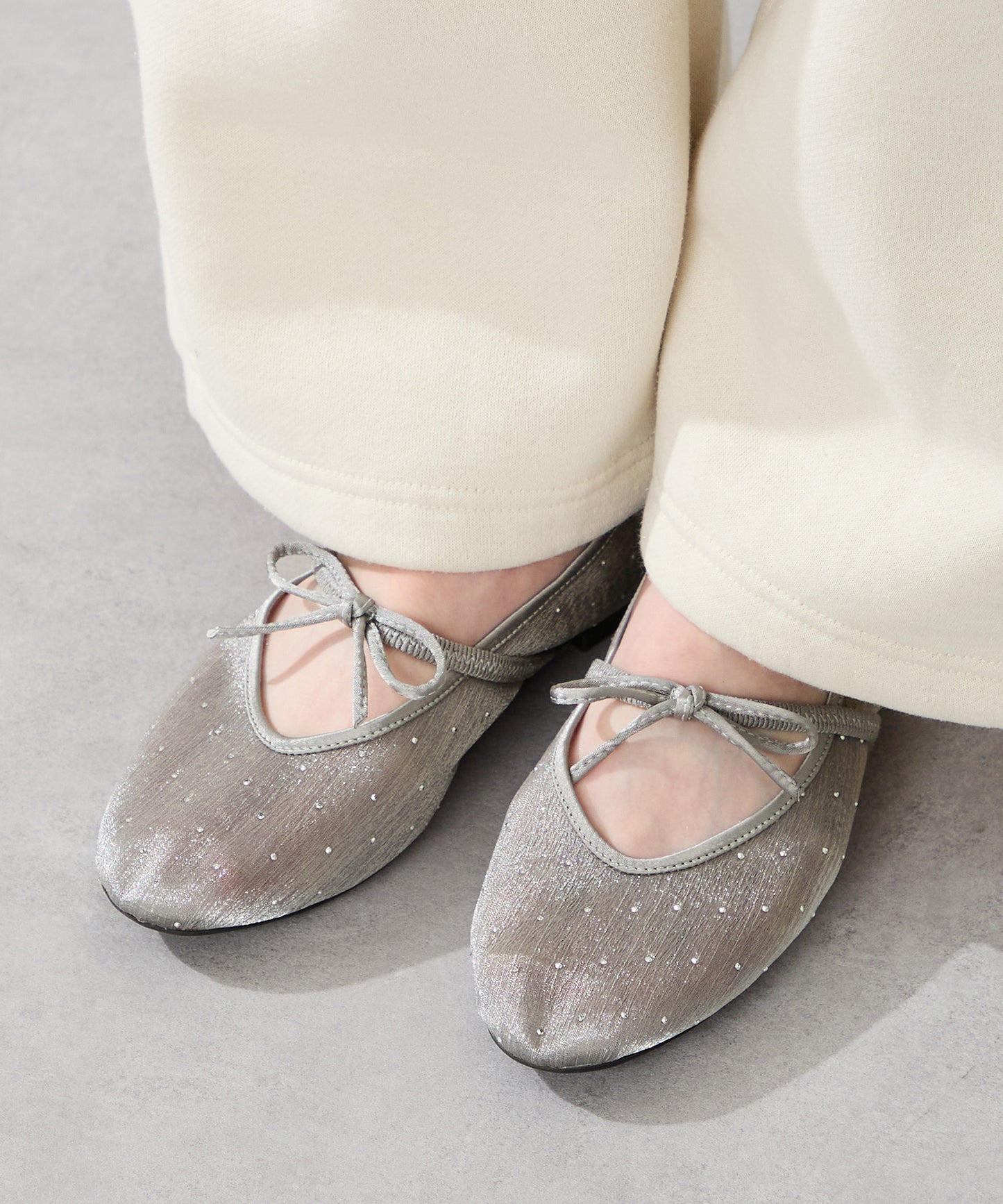 ラインストーン×リボンシアーパンプス/51328