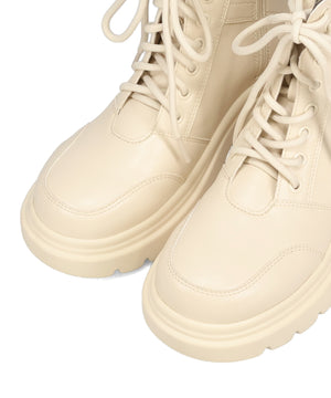 厚底レースアップブーツ/51401