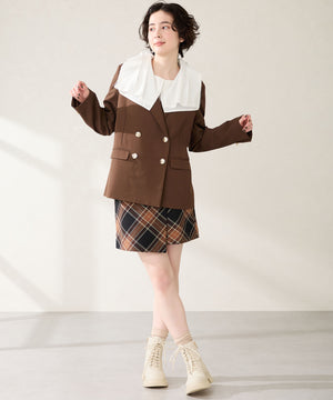 厚底レースアップブーツ/51401