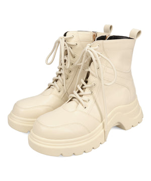 厚底レースアップブーツ/51401