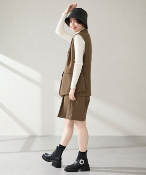 【カタログ掲載アイテム】ビジューバックル厚底ブーツ/51402