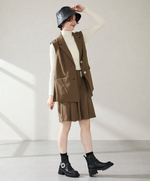 【カタログ掲載アイテム】ビジューバックル厚底ブーツ/51402