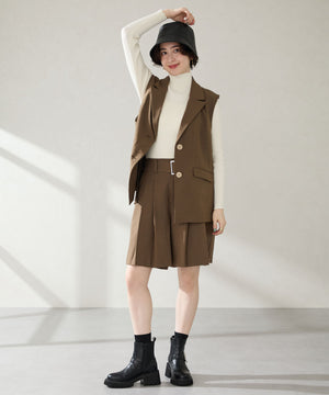 【カタログ掲載アイテム】ビジューバックル厚底ブーツ/51402