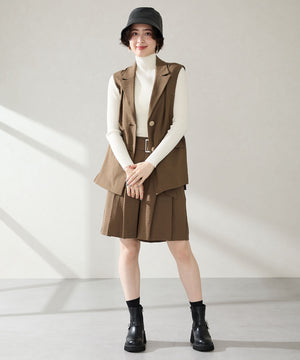 【カタログ掲載アイテム】ビジューバックル厚底ブーツ/51402